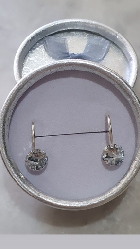 Argollitas plata 925 dije color plata