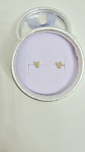 Aros mickey plata 925